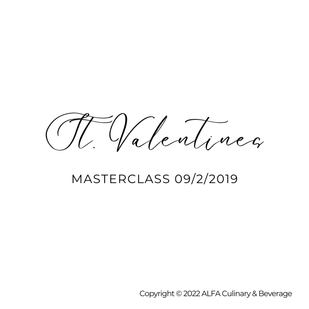 St. Valentines Masterclass 09/2/2019
