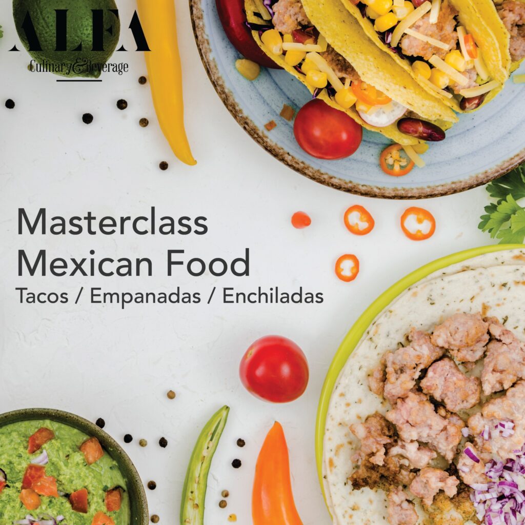 Mexican cuisine Masterclass, 2 March 2024