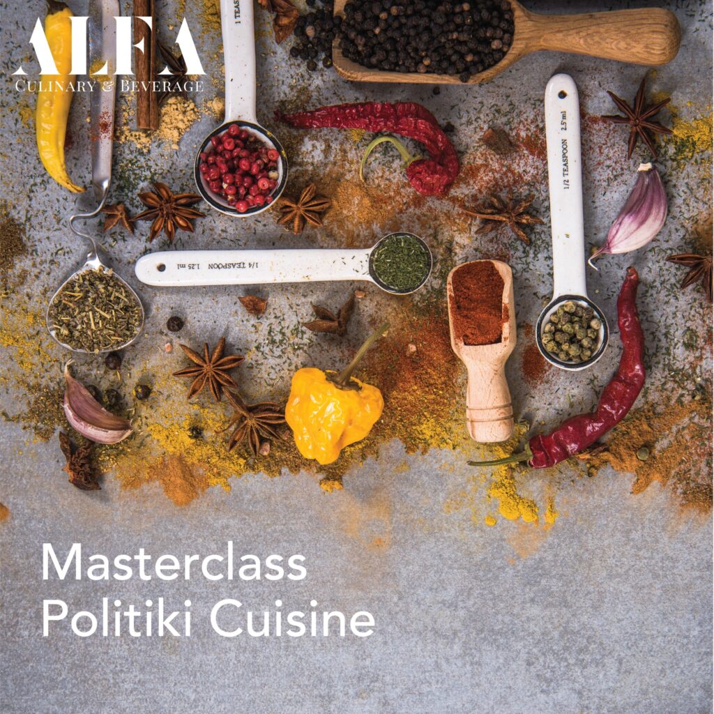 Politiki Cuisine Masterclass, 17 Febr. 2024